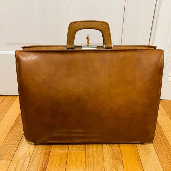 Vintage File Document Holder Briefcase With Working Keys and Lock - Picture 3 of 16
